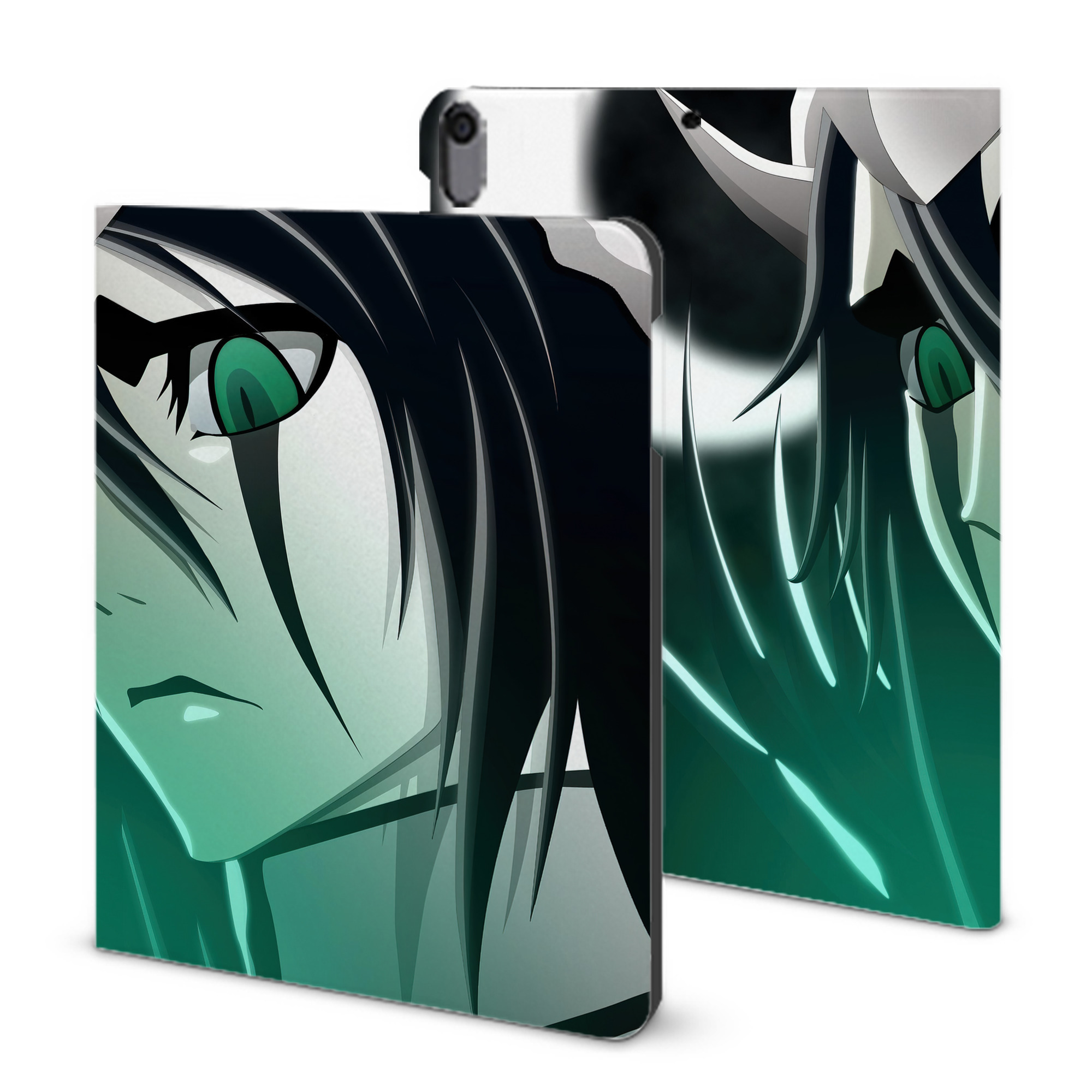 （画像用） ブリーチ BLEACH IPad ケース ブック型 PUレザー TPU 耐衝撃 軽量 薄型 ペン収納なし 全面保護 IPad 各モデル対応
